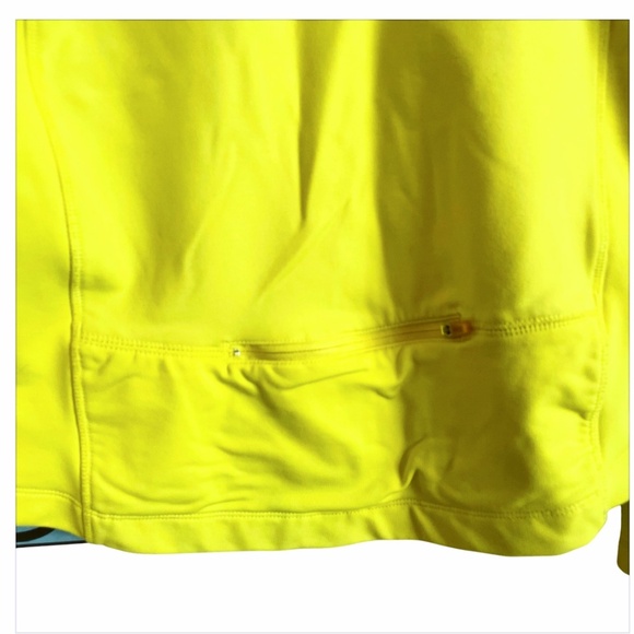 Lucy Women’s Activewear Bright Yellow Athletic Jacket Size M - Picture 7 of 10